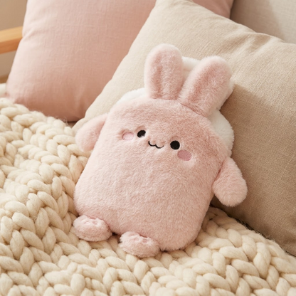 SnuggleBud - Twój Ciepły Przyjaciel Miękki Pluszak na Ból Brzucha Podczas Miesiączki i Zimne Dni🧸